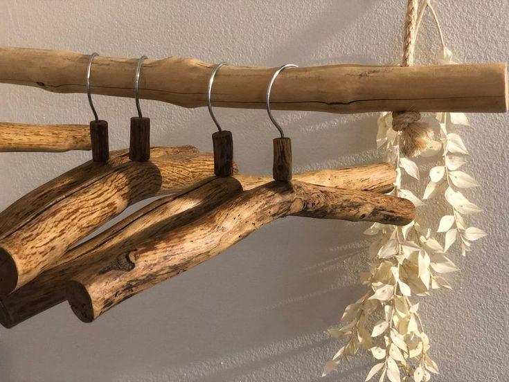 Rustikale Deko aus Holzbügeln