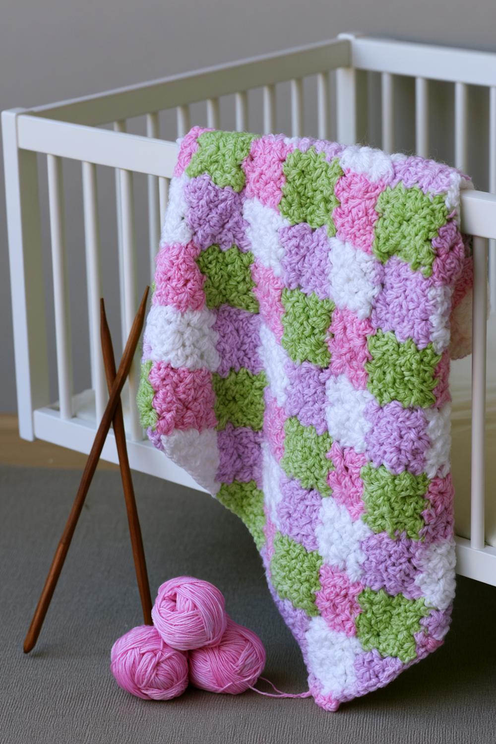 15 süße Babydecken häkeln: Anleitungen & Tipps
