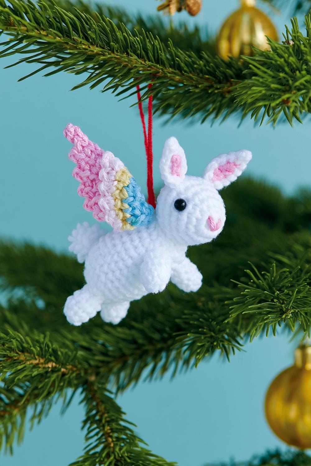 Einhorn-Anhänger für den Tannenbaum