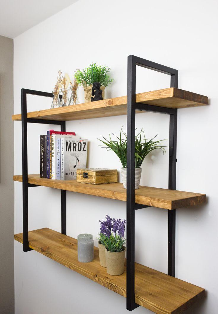 Industrial Holz Metall Regal