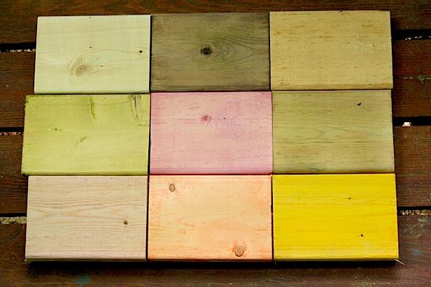 Kreative Holzprojekte mit Beize
