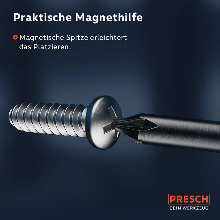 Magnetischer Schraubendreher Spitze