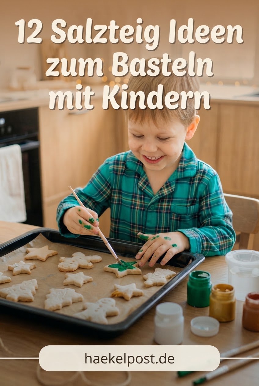 12 Salzteig Ideen zum Basteln mit Kindern