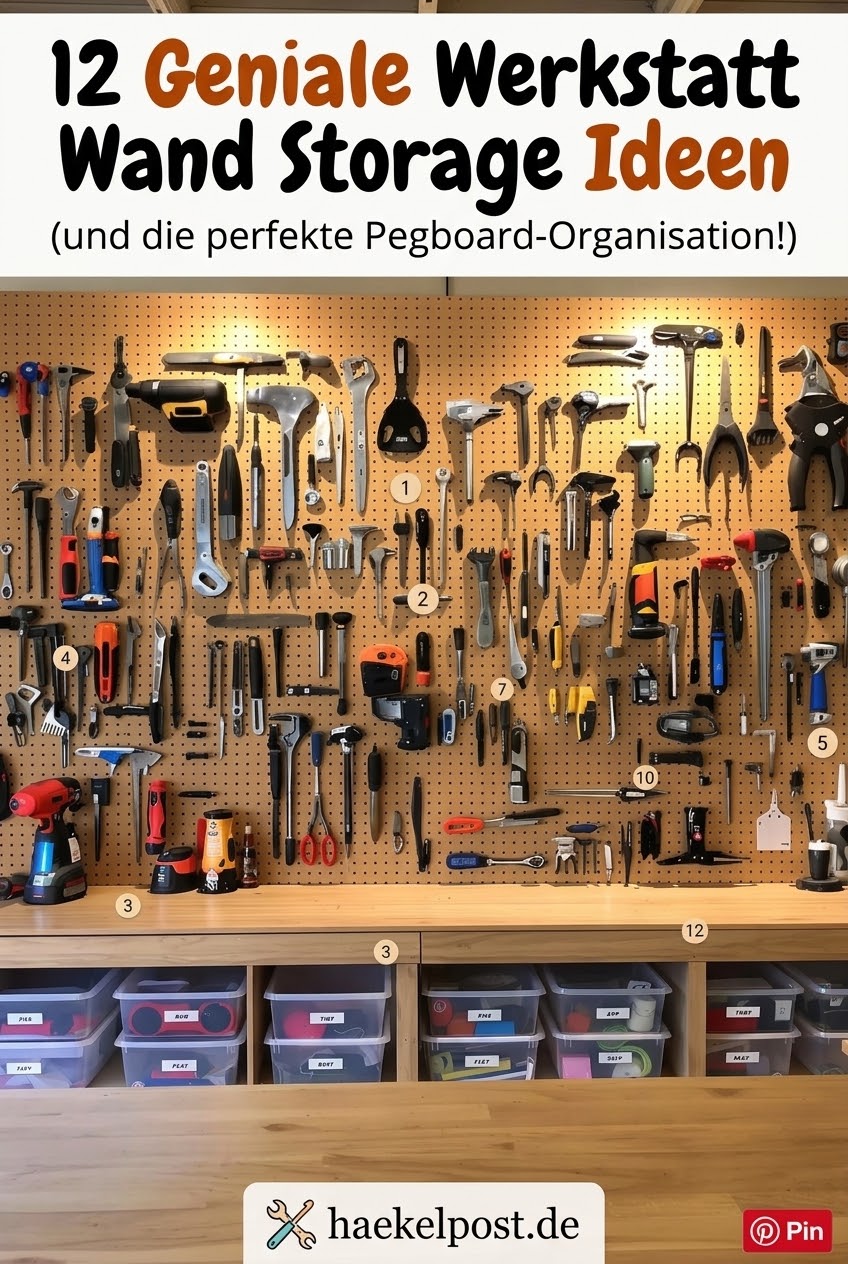 12 Geniale Werkstatt Wand Storage Ideen