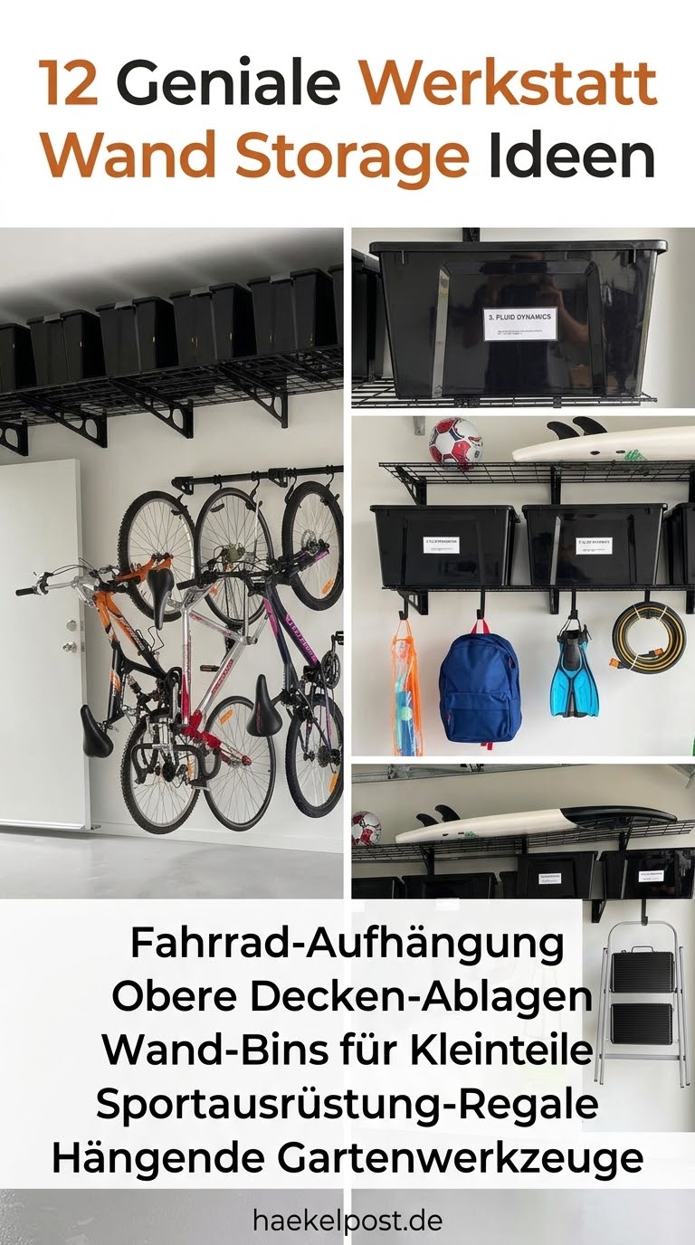 12 Geniale Werkstatt Wand Storage Ideen