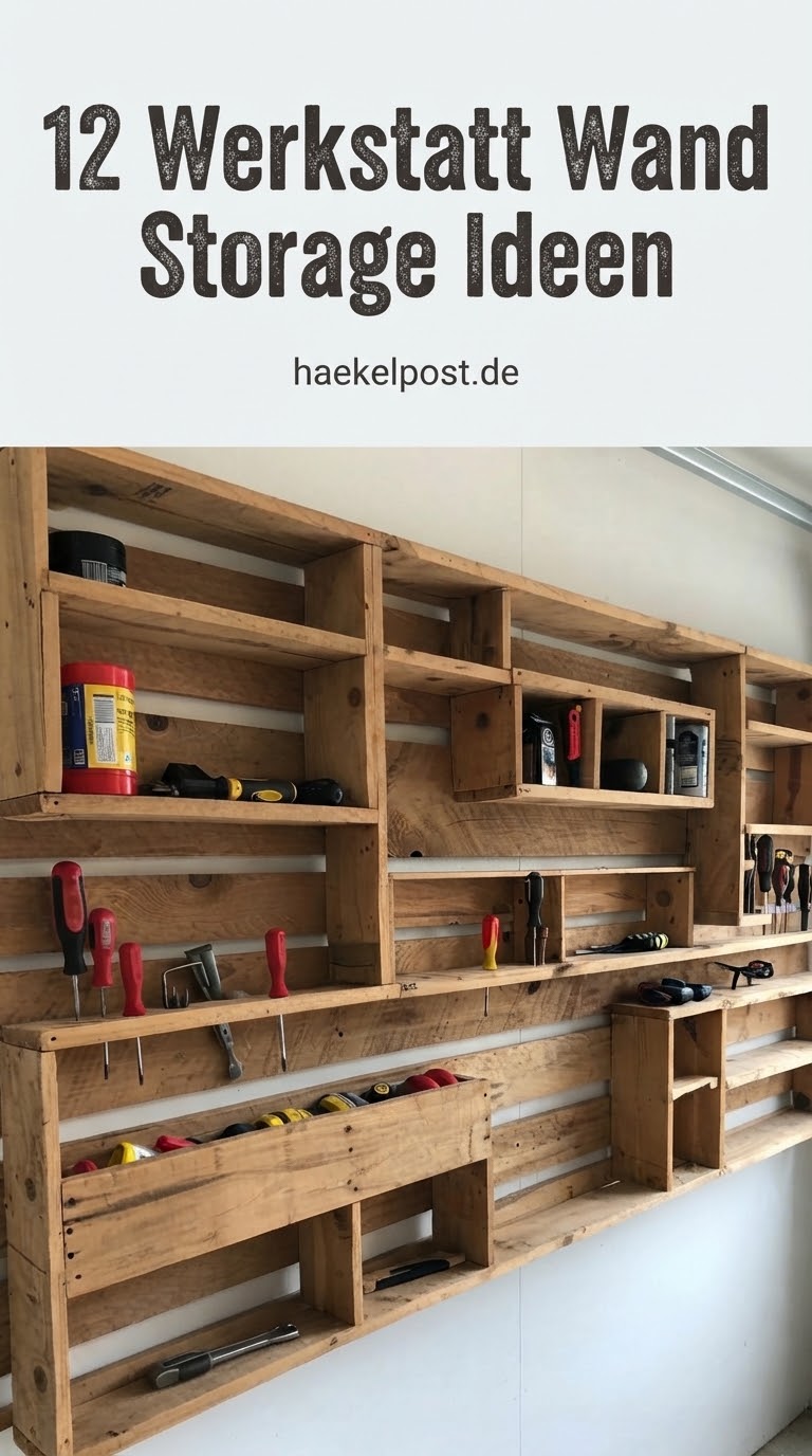 12 Werkstatt Wand Storage Ideen