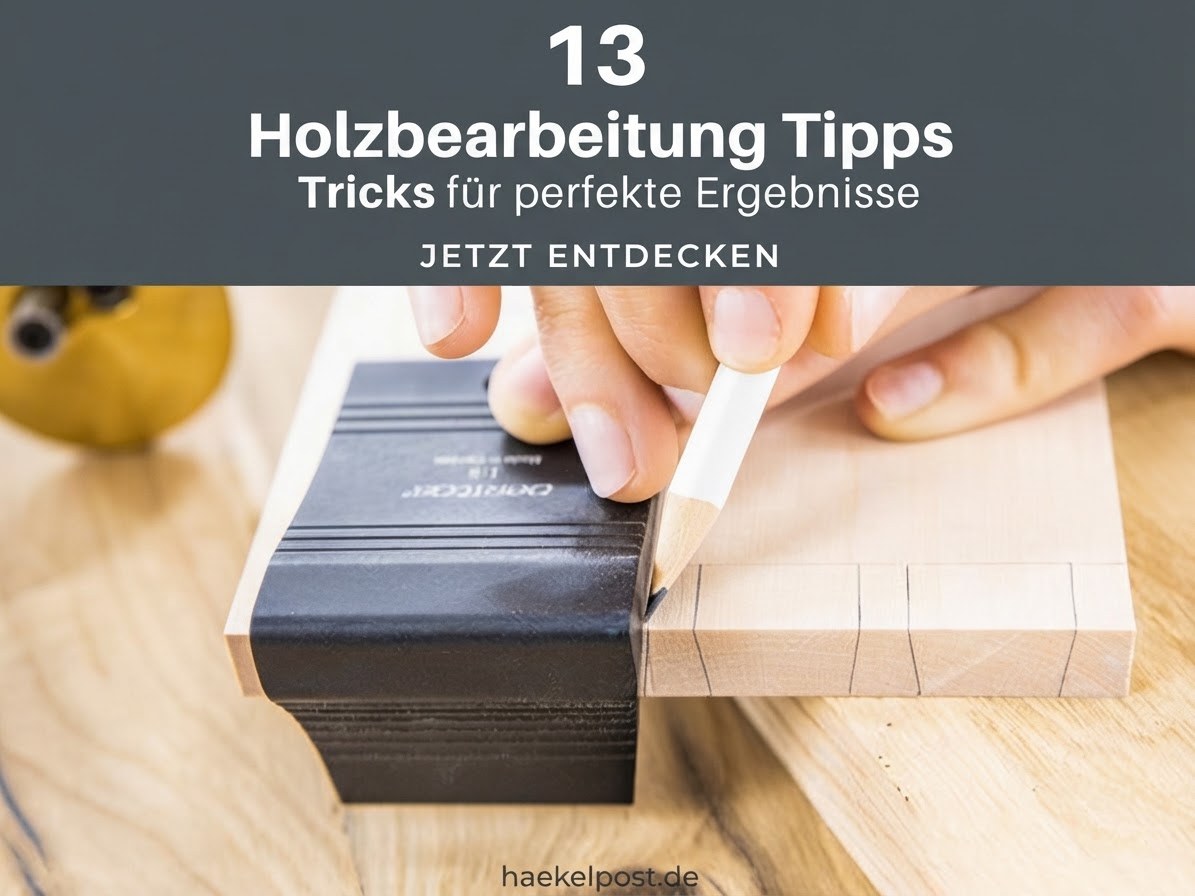 13 Holzbearbeitung Tipps Tricks für perfekte Ergebnisse