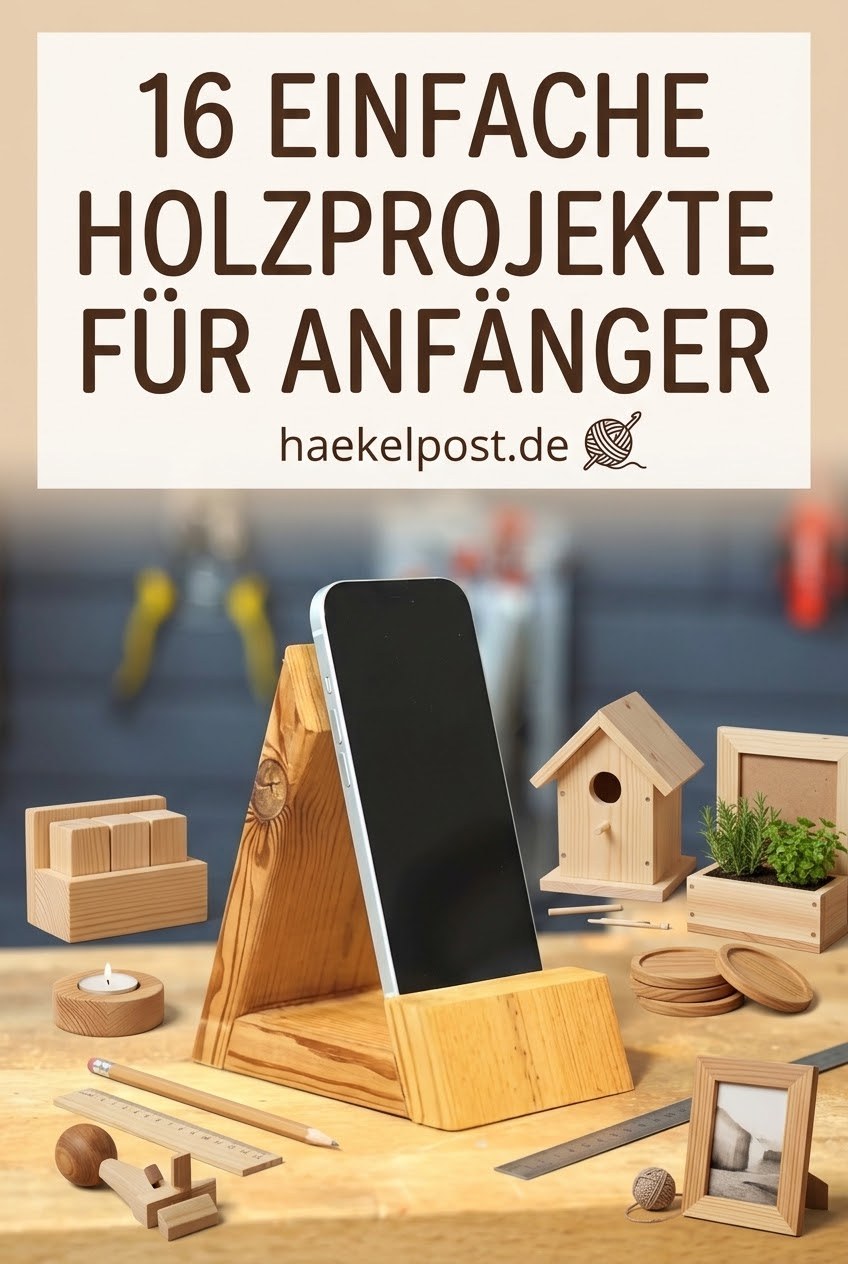 16 einfache Holzprojekte für Anfänger