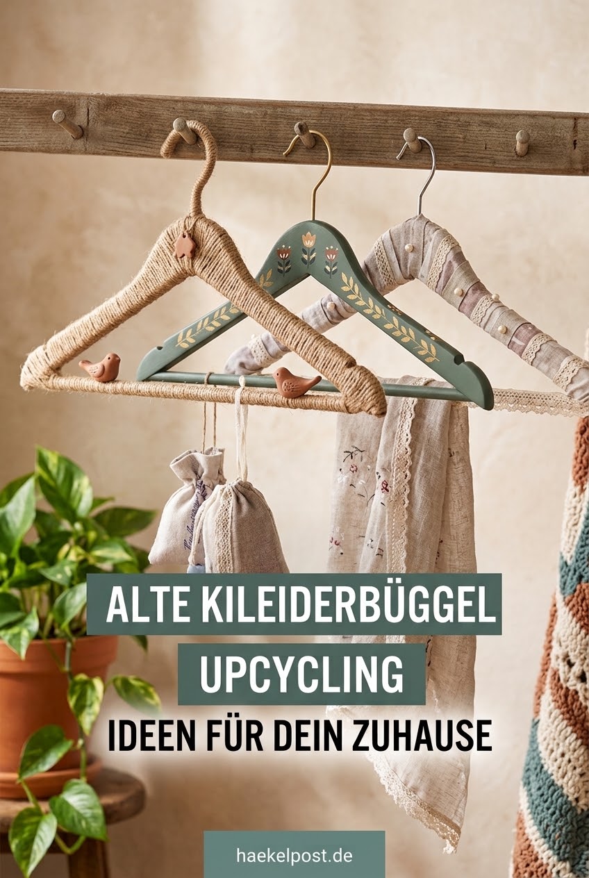Alte Kleiderbügel Upcycling Ideen für dein Zuhause