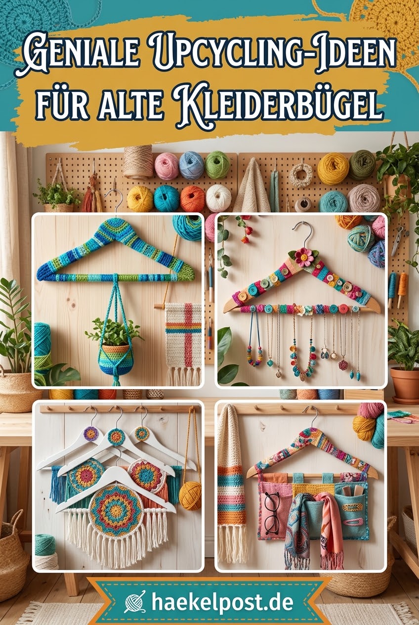 Geniale Upcycling-Ideen für alte Kleiderbügel