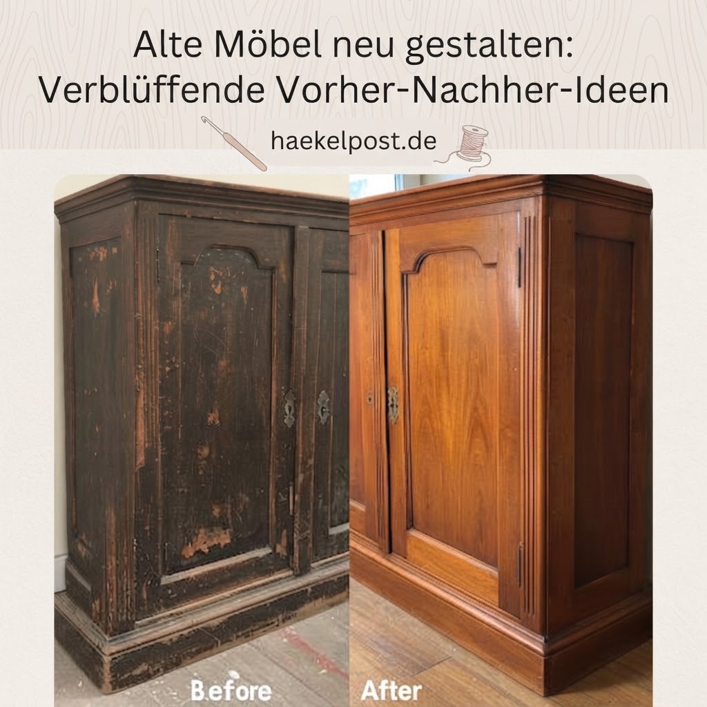 Alte Möbel neu gestalten: Verblüffende Vorher-Nachher-Ideen