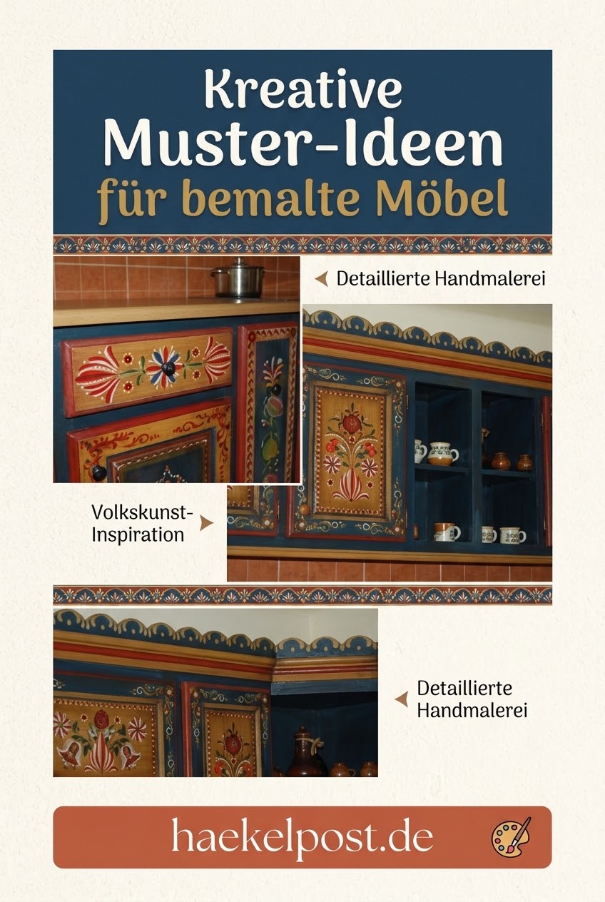 Kreative Muster-Ideen für bemalte Möbel