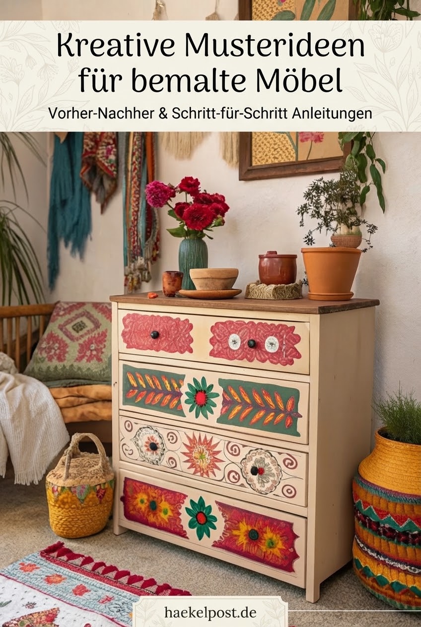 Kreative Musterideen für bemalte Möbel