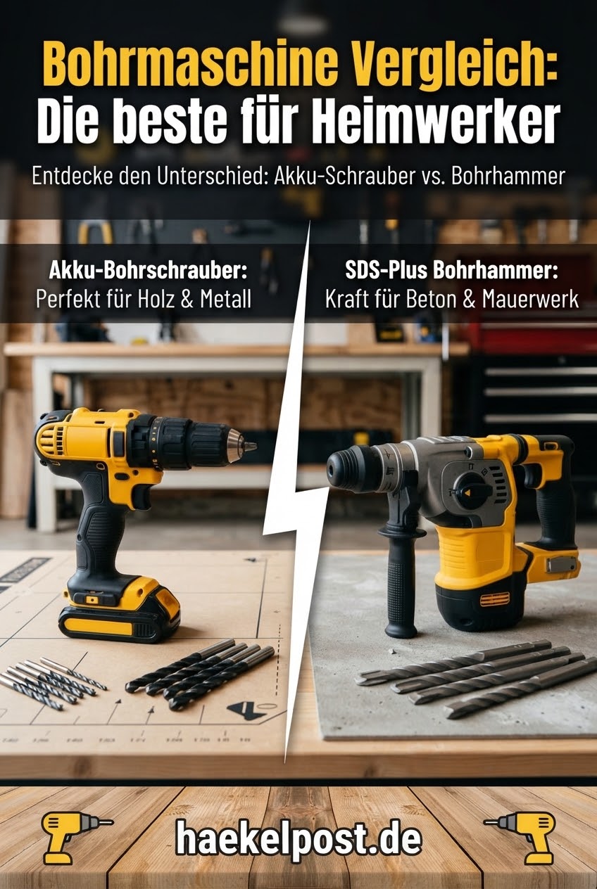 Bohrmaschine Vergleich: Die beste für Heimwerker