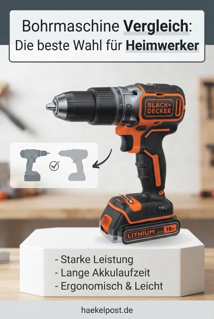 Bohrmaschine Vergleich: Die beste Wahl für Heimwerker