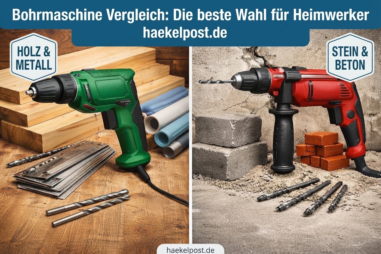Bohrmaschine Vergleich: Die beste Wahl für Heimwerker