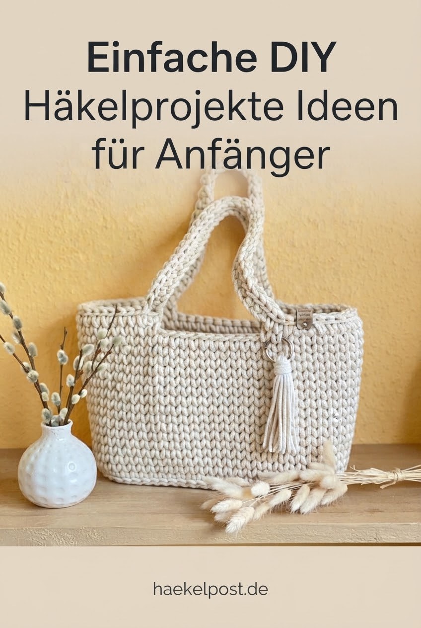 Einfache DIY Häkelprojekte Ideen für Anfänger