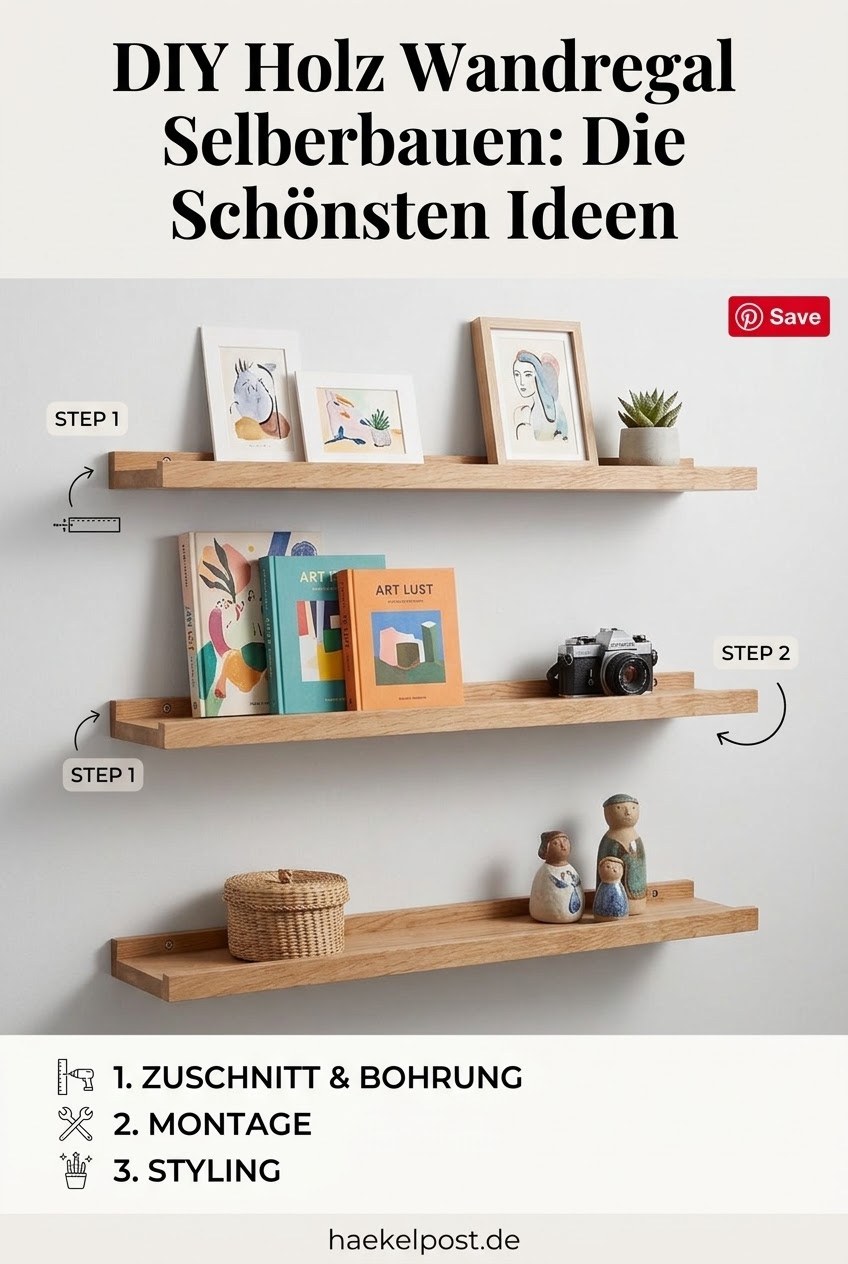 DIY Holz Wandregal Selberbauen: Die Schönsten Ideen