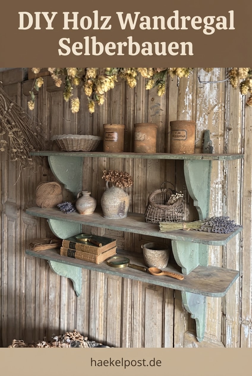Diy Holz Wandregal Selberbauen