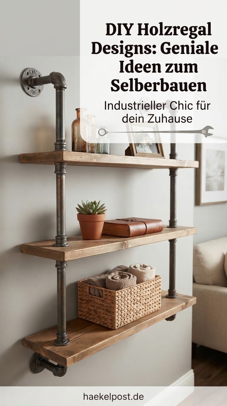 DIY Holzregal Designs: Geniale Ideen zum Selberbauen