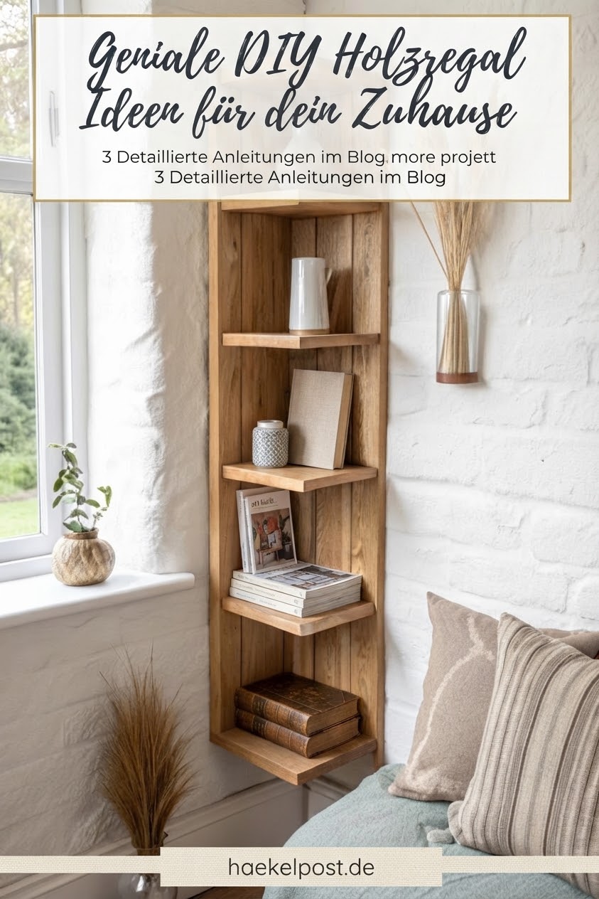 Geniale DIY Holzregal Ideen für dein Zuhause