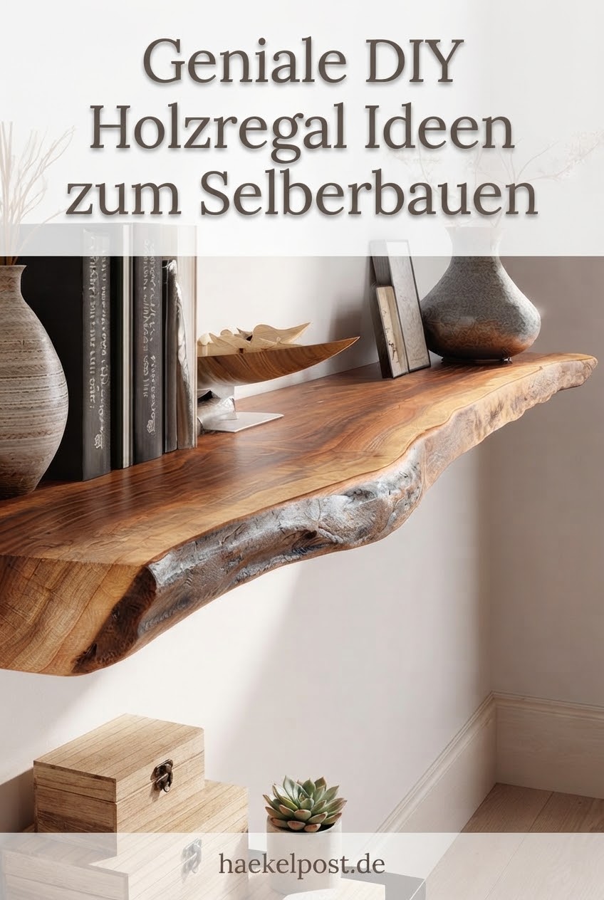 Geniale DIY Holzregal Ideen zum Selberbauen