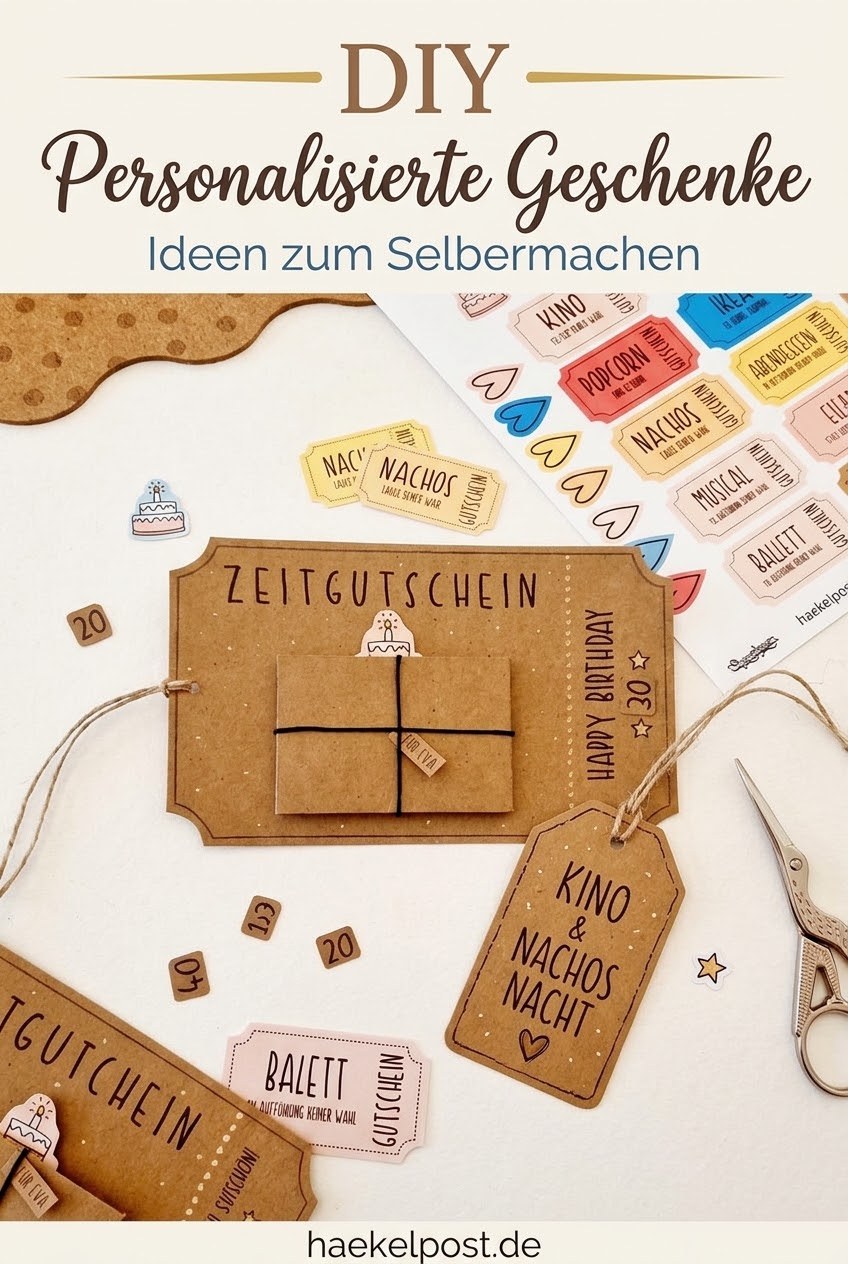 DIY Personalisierte Geschenke Ideen zum Selbermachen