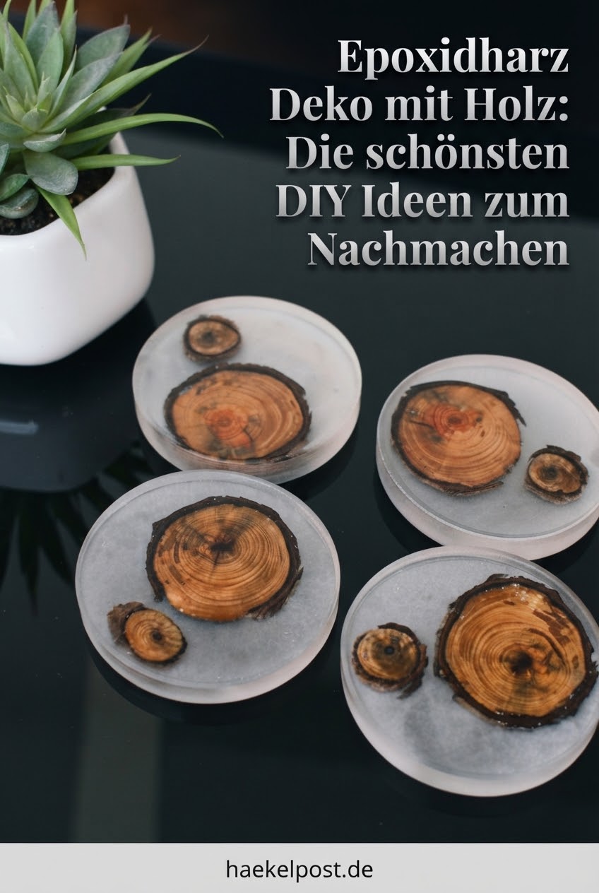 Epoxidharz Deko mit Holz: Die schönsten DIY Ideen zum Nachmachen