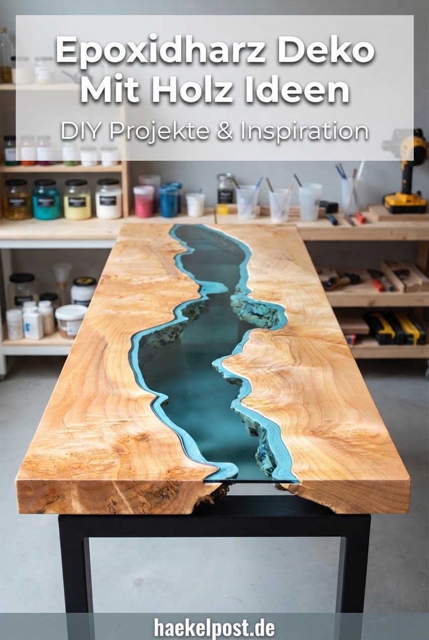 Epoxidharz Deko Mit Holz Ideen