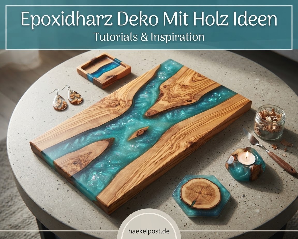 Epoxidharz Deko Mit Holz Ideen