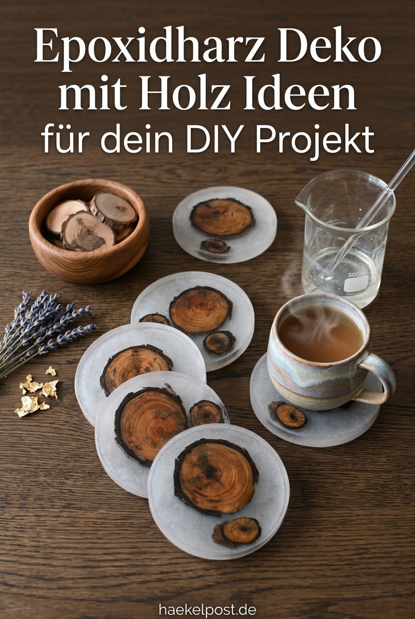 Epoxidharz Deko mit Holz Ideen für dein DIY Projekt