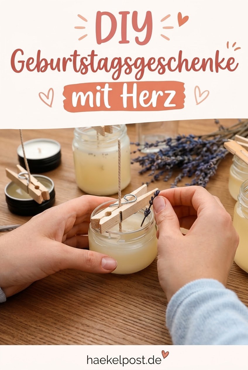 DIY Geburtstagsgeschenke mit Herz