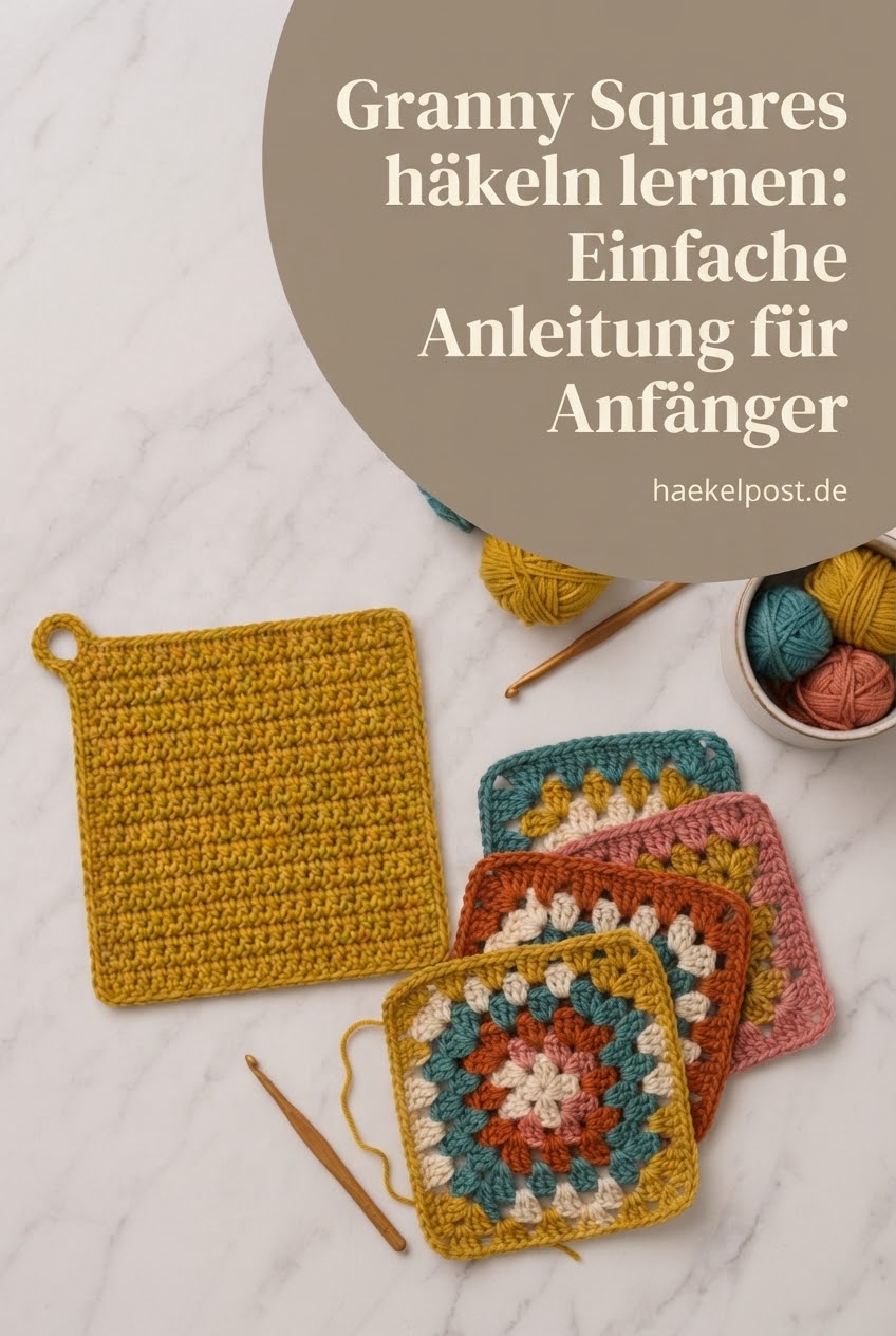 Granny Squares häkeln lernen: Einfache Anleitung für Anfänger