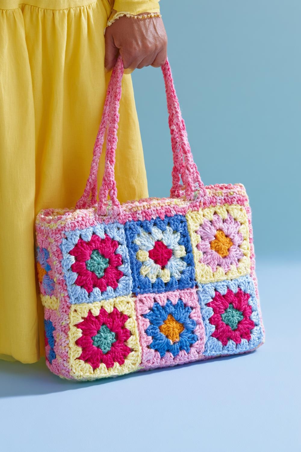 Bunte Shopper-Tasche