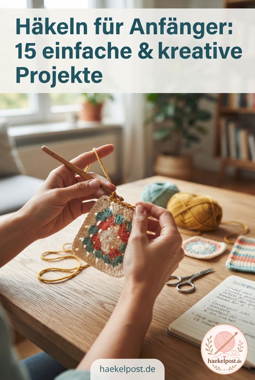 Häkeln für Anfänger: 15 einfache & kreative Projekte