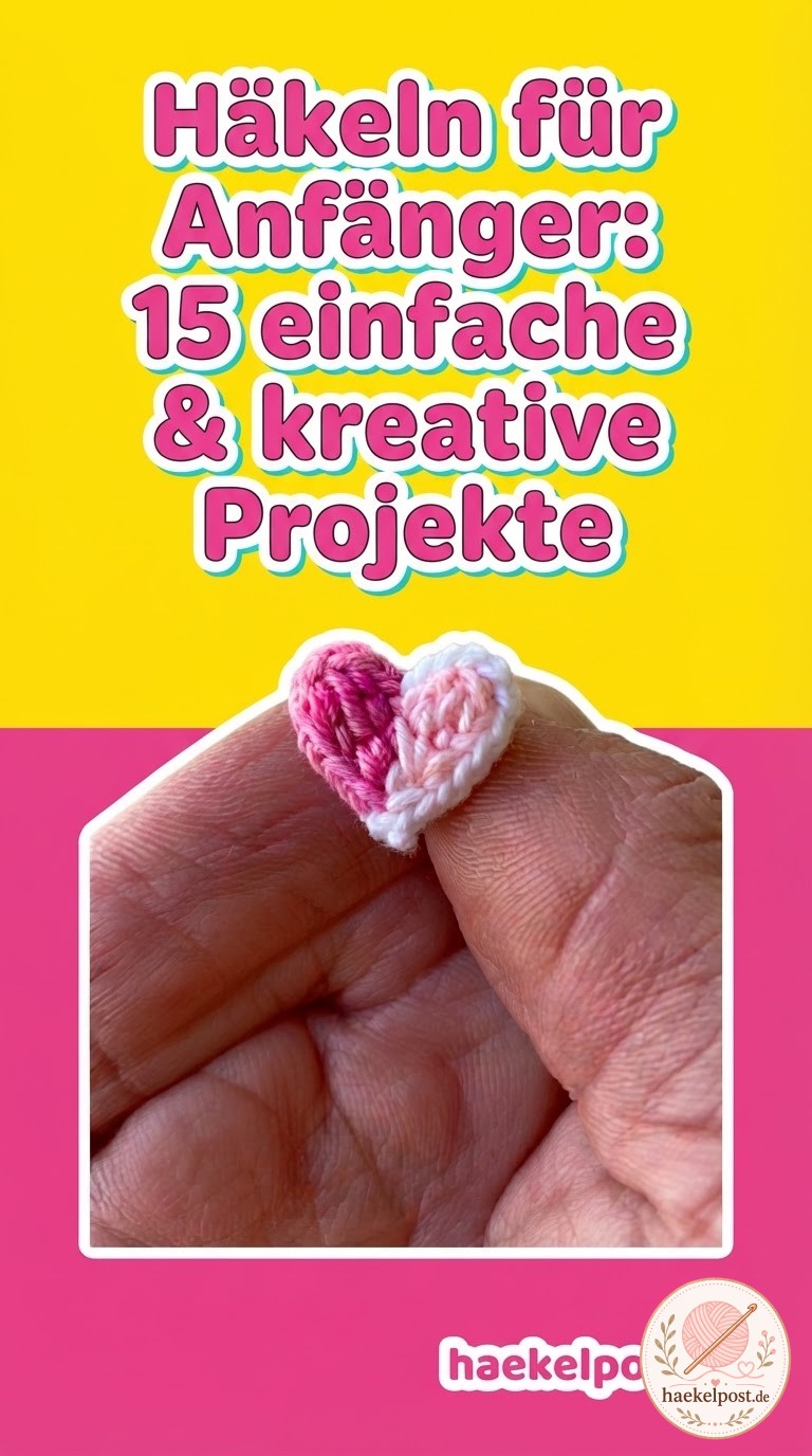 Häkeln für Anfänger: 15 einfache & kreative Projekte