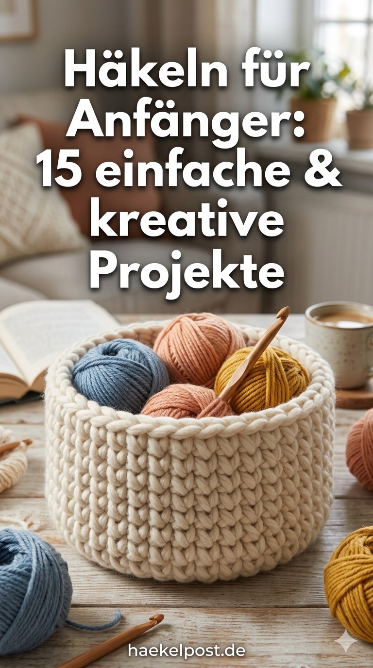 Häkeln für Anfänger: 15 einfache & kreative Projekte