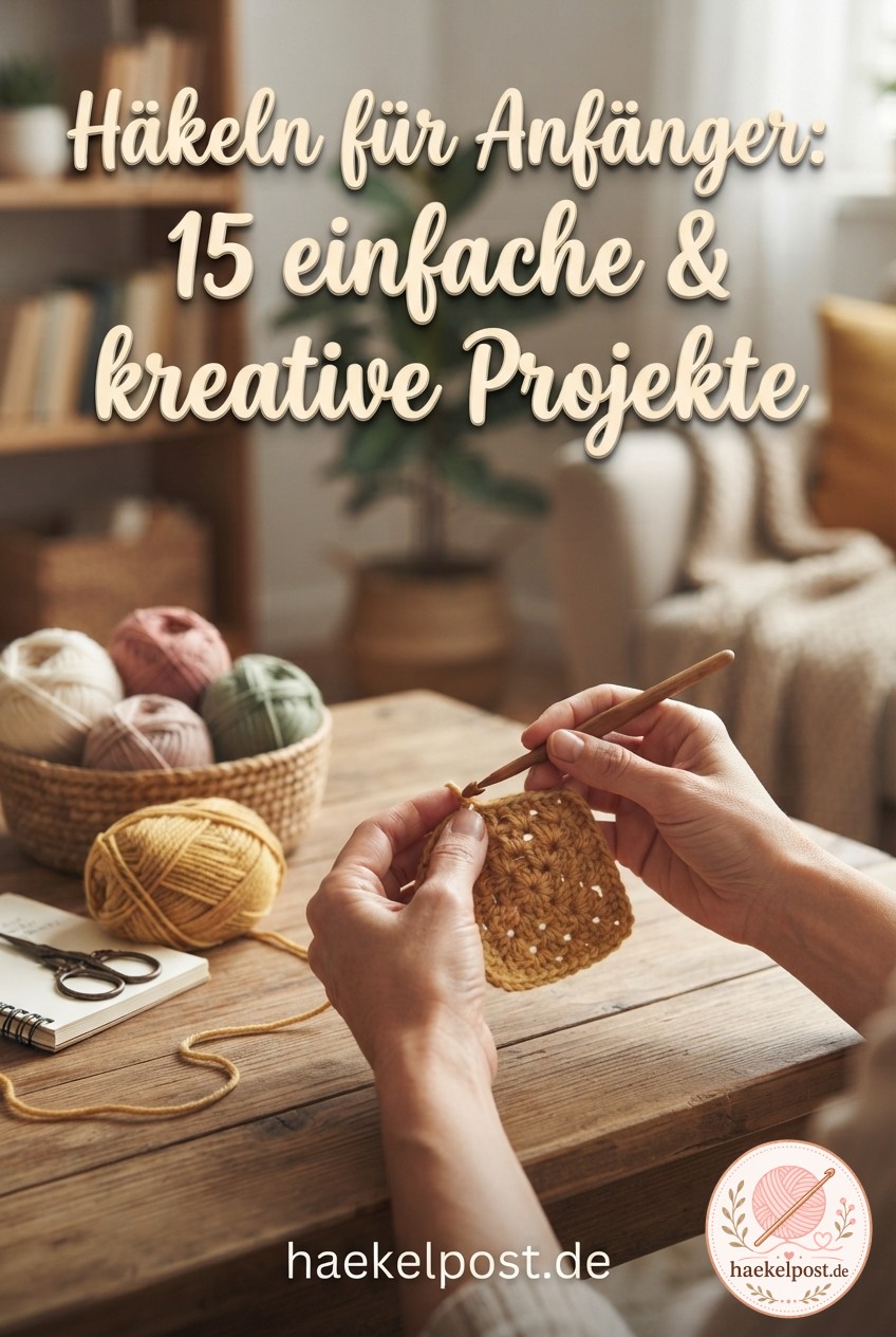 Häkeln für Anfänger: 15 einfache & kreative Projekte
