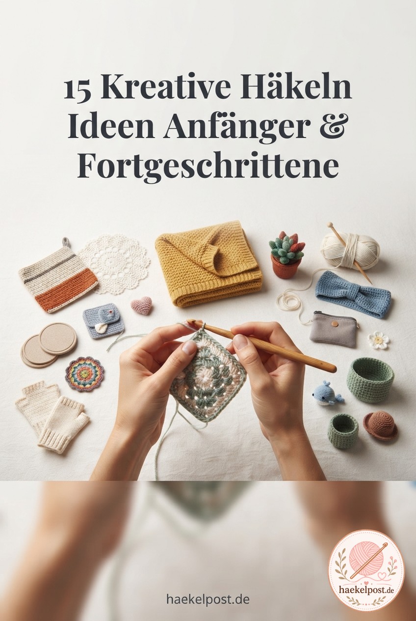 15 Kreative Häkeln Ideen für Anfänger & Fortgeschrittene