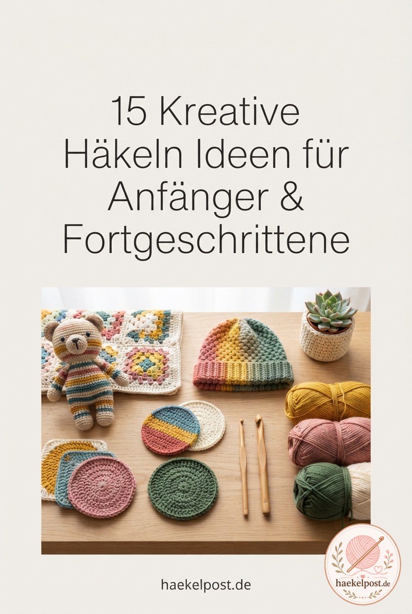 15 Kreative Häkeln Ideen für Anfänger & Fortgeschrittene