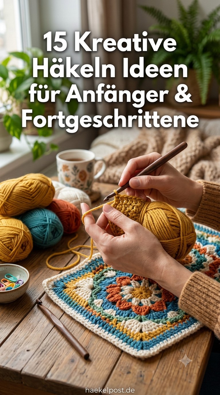 15 Kreative Häkeln Ideen für Anfänger & Fortgeschrittene
