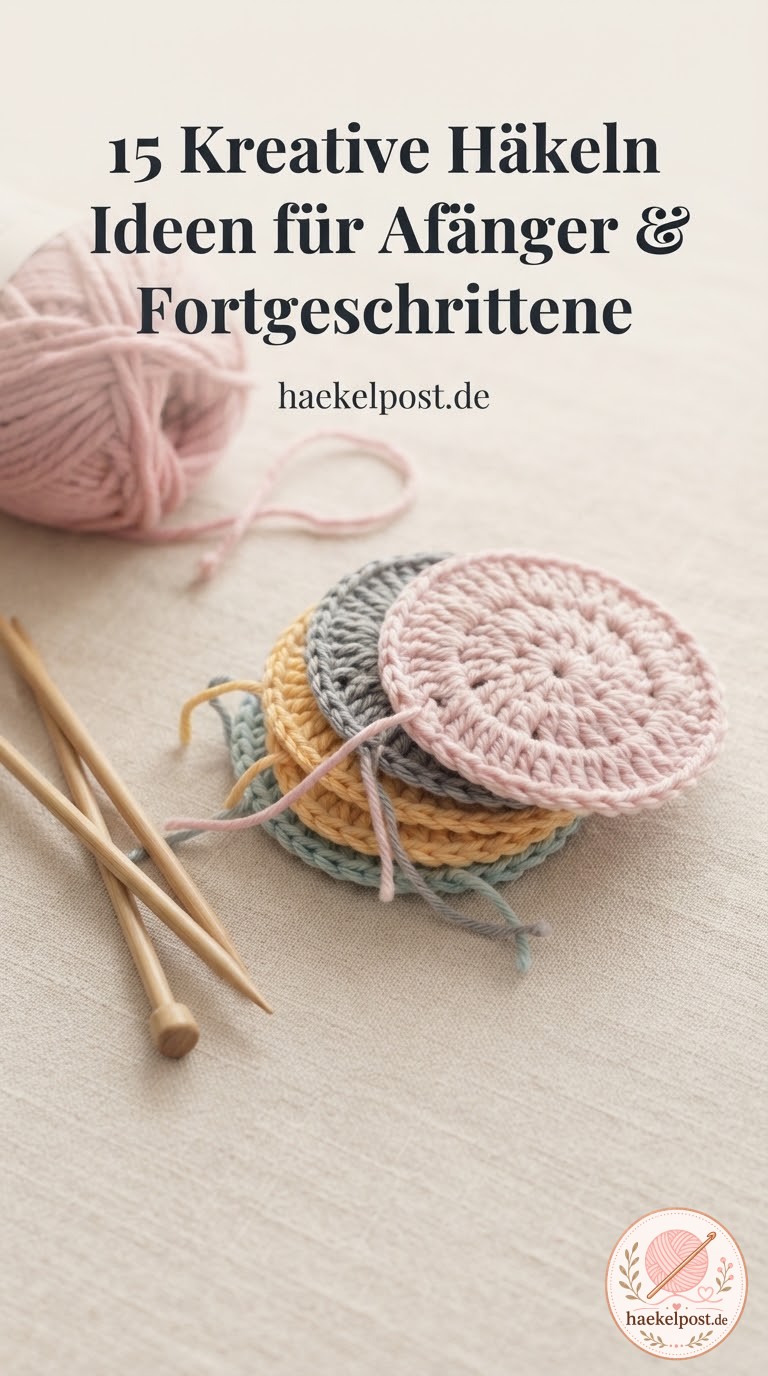 15 Kreative Häkeln Ideen für Anfänger & Fortgeschrittene