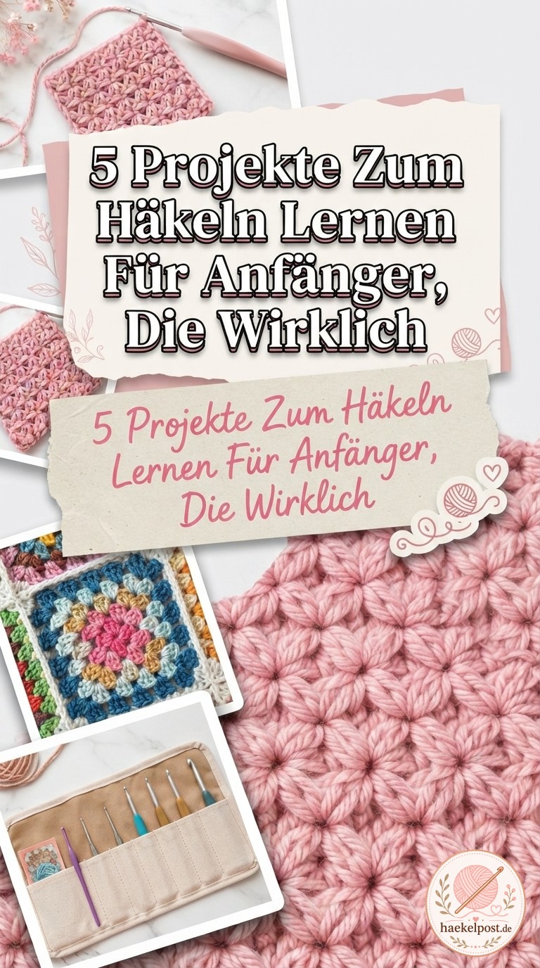 5 Projekte Zum Häkeln Lernen Für Anfänger, Die Wirklich
