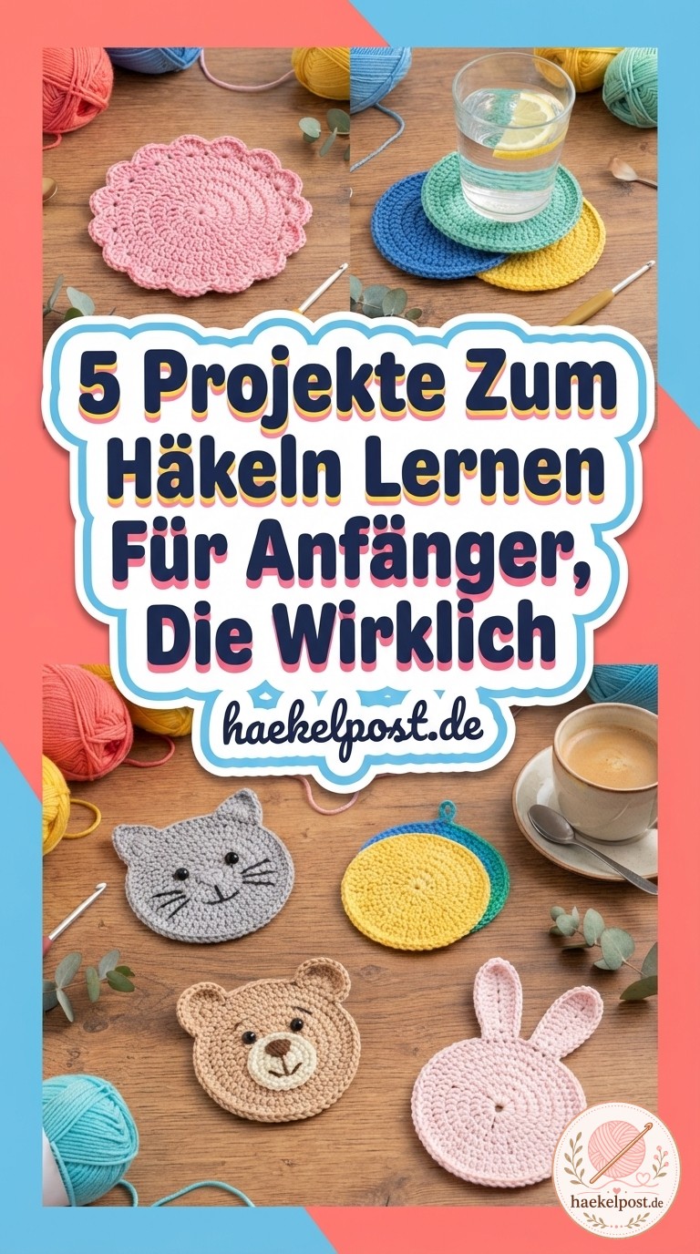 5 Projekte Zum Häkeln Lernen Für Anfänger, Die Wirklich