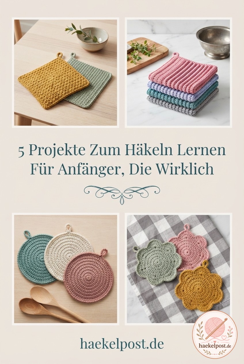 5 Projekte Zum Häkeln Lernen Für Anfänger, Die Wirklich