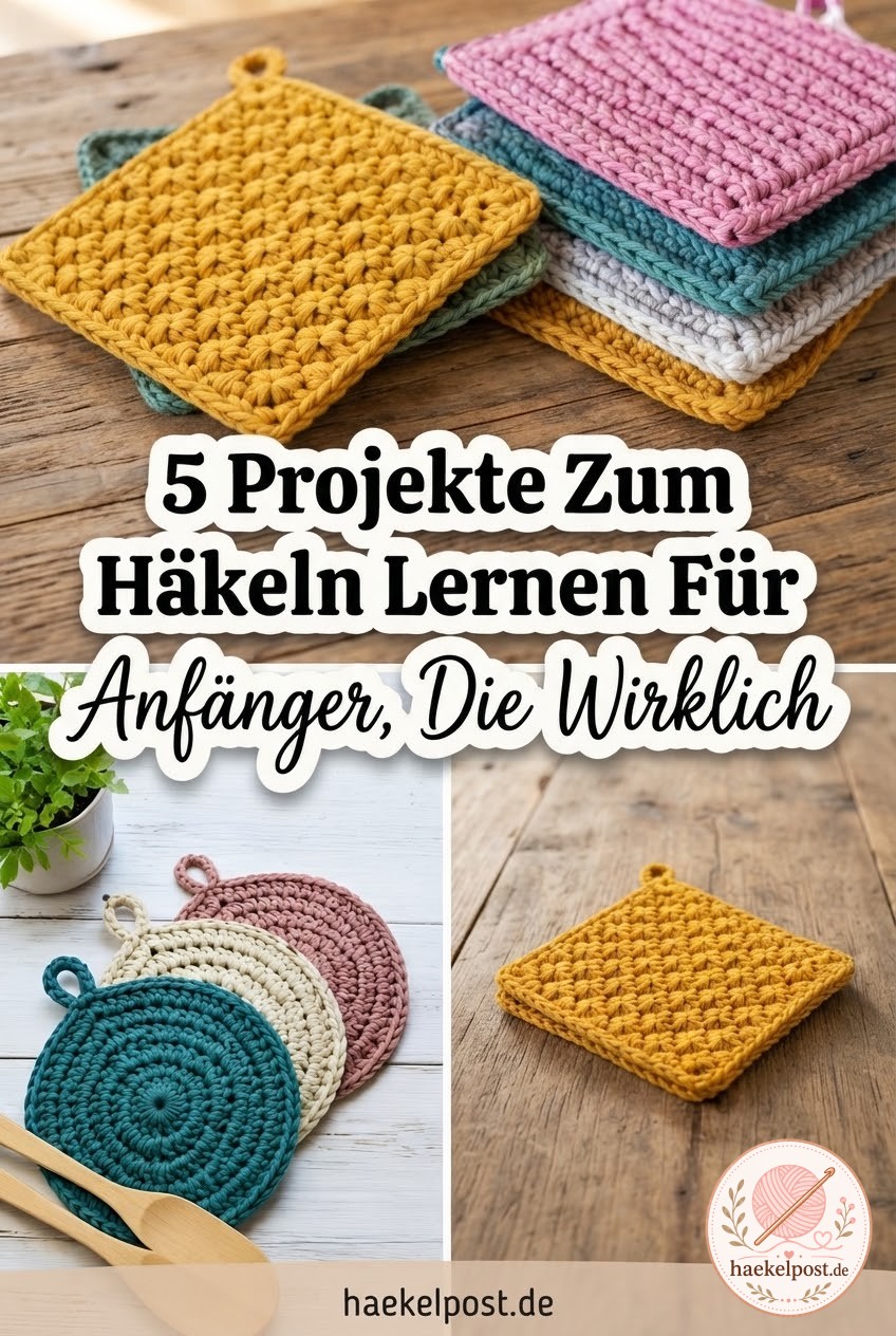 5 Projekte Zum Häkeln Lernen Für Anfänger, Die Wirklich