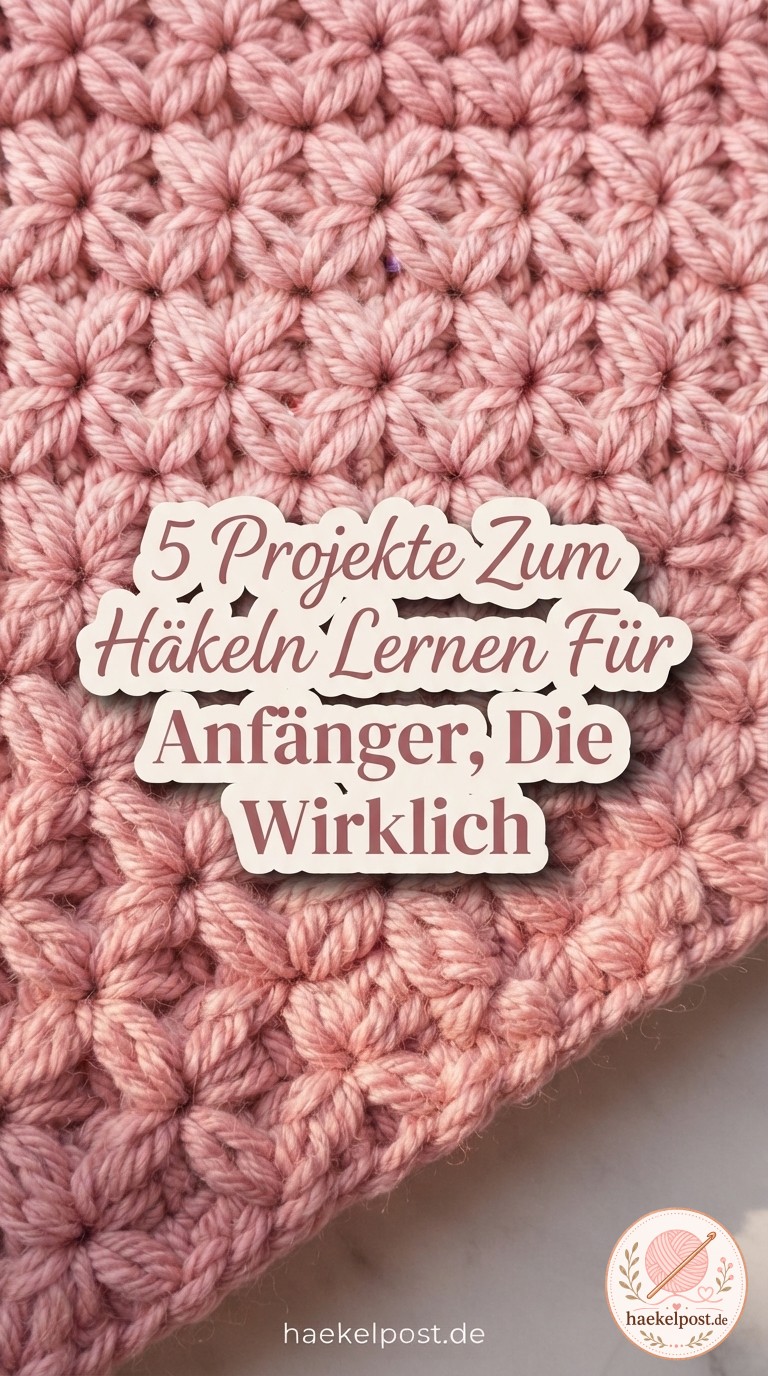 5 Projekte Zum Häkeln Lernen Für Anfänger, Die Wirklich