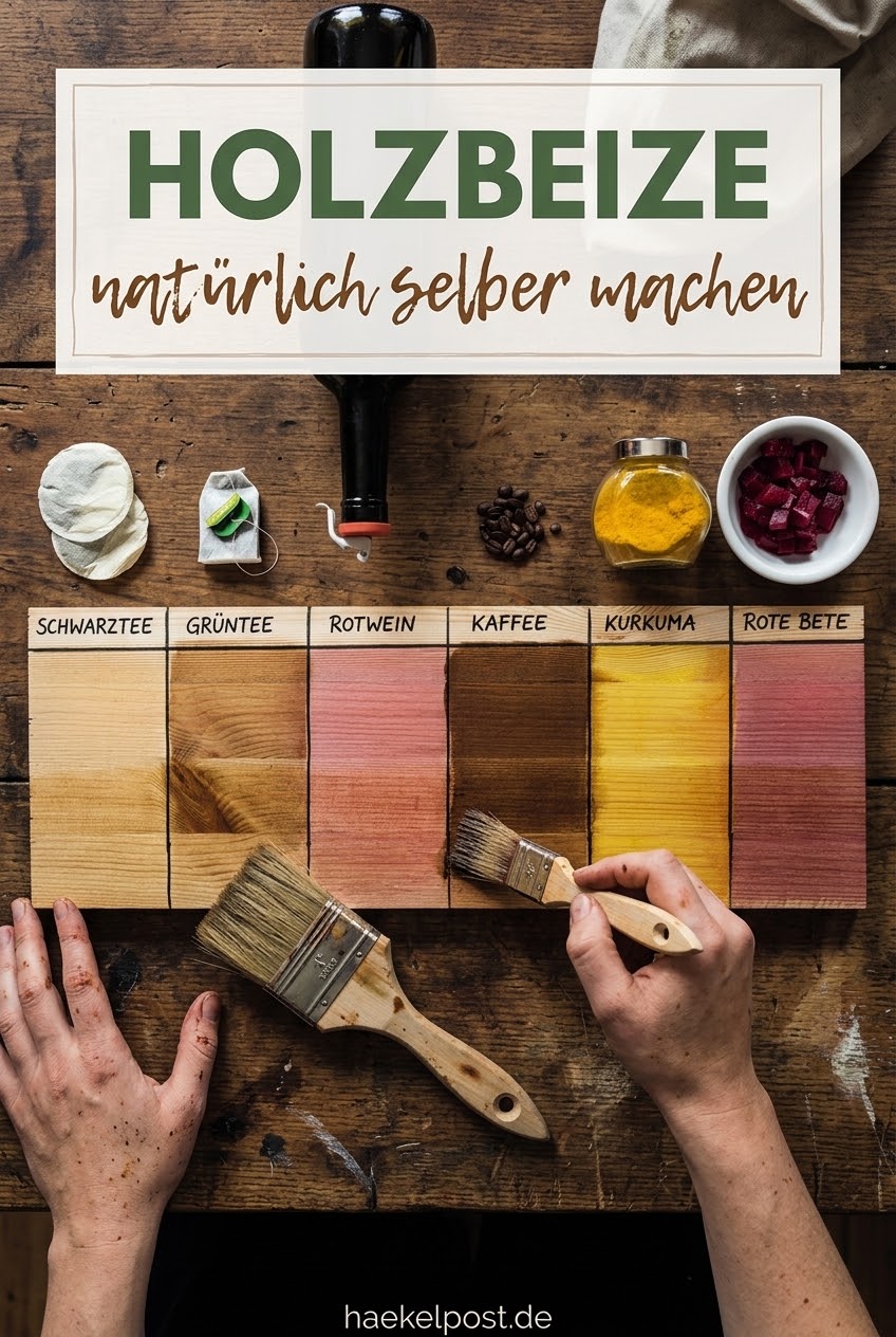 Holzbeize natürlich selber machen