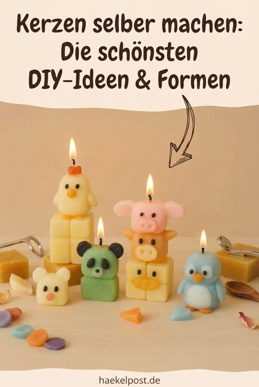 Kerzen selber machen: Die schönsten DIY-Ideen & Formen