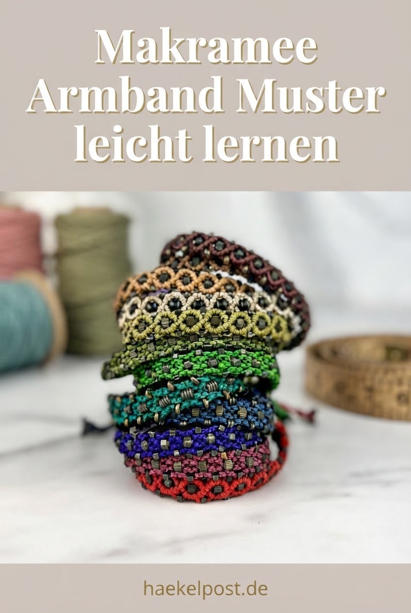 Makramee Armband Muster leicht lernen